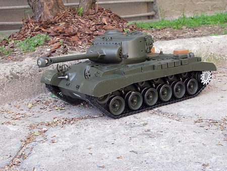 Pershing M26 (Snow Leopard) czołg 1:16 TUNING STAL 2,4GHz  V7.0 | 3838-1U HENG LONG