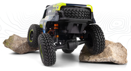 Venture18 U4 Ford Bronco 4400 RTR 4WD 2,4GHz LED 1:18 Crawler Żółty Samochód Zdalnie Sterowany Model RC | 160804 HPI RACING