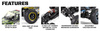 BlackZon Smyter DB Desert Buggy 1/12 4WD Żółty Samochód Zdalnie Sterowany Model RC | 540227