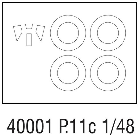 PZL P.11c 1:48 | 40001 ARMA HOBBY