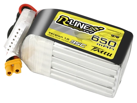 Akumulator LiPo 650mAh 22,2V 95C 6S1P XT30U-F R-Line Version 1.0 | TAA6506S95XT3 TATTU