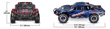 Traxxas Slash 4X4 VXL 1:10 4WD Czerwony Samochód Zdalnie Sterowany Model RC | 68386-4-RED