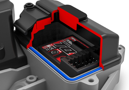 STAMPEDE VXL 4X4 TSM 1/10 (niebieski) | 90376-4-BLUE TRAXXAS