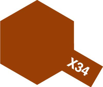Farba Emalia X-34 METALLIC BROWN 10ml - Tamiya 80034