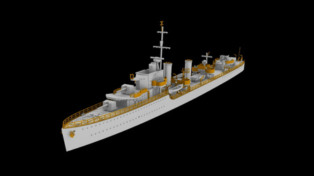 HMS Ilex 1942 British I-class Destroyer 1:700 | 70011 IBG MODELS