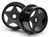 SUPER STAR WHEEL BLACK (120x75mm/2pcs)-HPI 3226