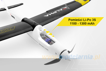 Alpha 1500 V2 RTF 2,4 GHz - czarna | KAVAN