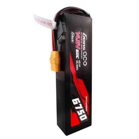 Akumulator LiPo 6750mAh 14,8V 60C 4S1P XT90 G-Tech | GEA67504S60GT GENS ACE