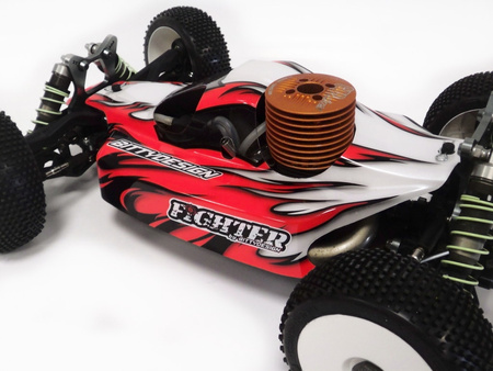 Karoseria 1:8 Mugen Fighter MBX-6 Buggy (różowa) | BDFGT-M002BT BITTY DESIGN
