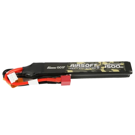 Pakiet LiPo Airsoft Gun 1500mAh 7,4V 2S1P 25C Dean-T | GEA15002S25D2 GENS ACE