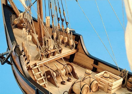 Karawela La Pinta Model Drewaniany Żaglowiec First Trip To The New World 1492 1/65 510mm | 22412 ARTESANIA LATINA