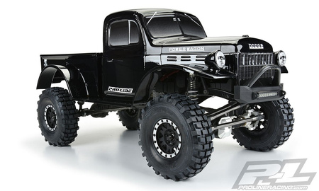 Karoseria 1:10 Dodge Power Wagon 1946 (313mm) czarna | PROLINE P349918