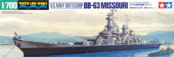 U.S. Navy Battleship BB-63 Missouri 1:700 | 31613 TAMIYA