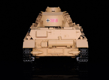 Czołg Zdalnie Sterowany German Panzerkampfwagen DAK Pz Kpfw IV Ausf. F-1 1:16 RTR 2,4Ghz Model RC | 3858-1U HENG LONG
