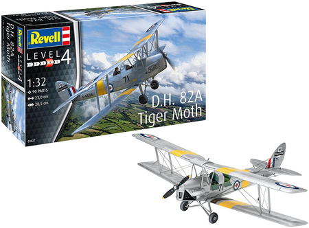 D.H. 82A Tiger Moth 1:32 | 03827 REVELL