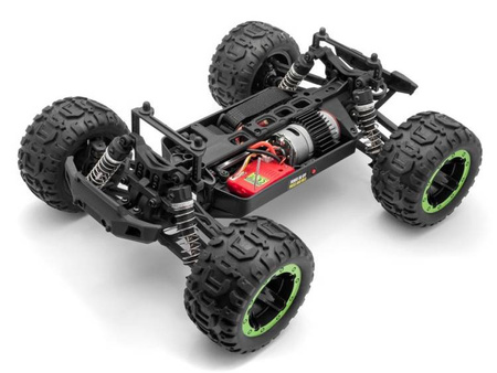BlackZon Slyder MT Monster Truck 1/16 4WD Zielony Samochód Zdalnie Sterowany Model RC | 540100