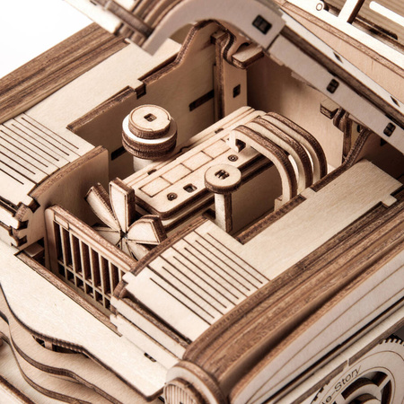 Little Story Drewniane Puzzle Model 3D Samochód FSO Warszawa 1/16 29,9x10,4x11,5cm | E006