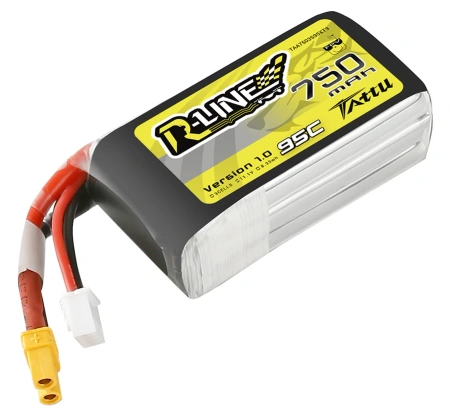 Akumulator LiPo 750mAh 11,1V 95C 3S1P XT30 R-Line Version 1.0 | TAA7503S95XT3 TATTU