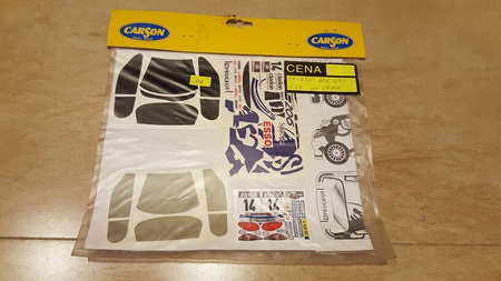 Naklejki do Peugeot 206 WRC 1:24 - 69158 Carson