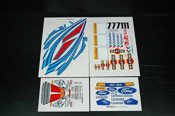 Komplet naklejek do Ford Focus WRC 2000 - 041-B-P-1 MCD Racing