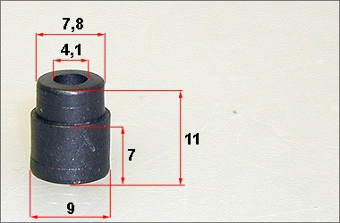 Tulejka dystansowa do montażu podwójnych amortyzatorów - FG 7070/02