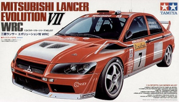 Mistubishi Lancer Evolution VII WRC 1:24 | Tamiya 24257