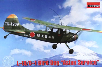 Cessna L-19/O-1 Bird Dog Asian Service 1:32 | 627 RODEN