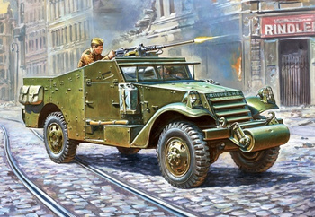 M3 Scout armored car 1:35 | Zvezda 3519