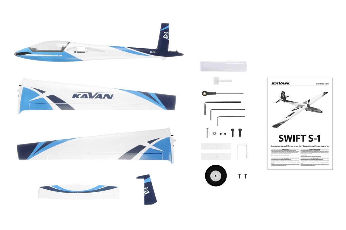 Motoszybowiec Kavan Swift S-1 2400mm ARF Niebieski Samolot Zdalnie Sterowany Model RC | KAV02.8082 pol_pl_Motoszybowiec-Kavan-Swift-S-1-2400mm-ARF-Niebieski-Samolot-Zdalnie-Sterowany-Model-RC-KAV02-8082-1016558_11