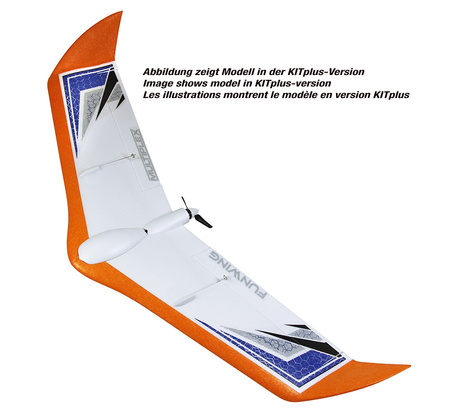 Latające Skrzydło Multiplex FunWing KIT 1160mm Model Zdalnie Sterowany RC | 1-01828