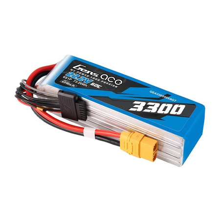 Akumulator Lipo Gens Ace G-Tech 3300mAh 22,2V 60C 6S1P XT90