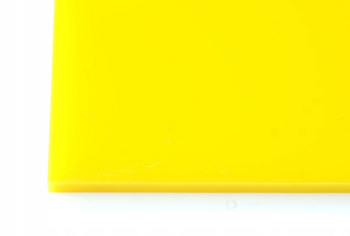 Formatka PLEXI 2,0mm żółta (195x330)
