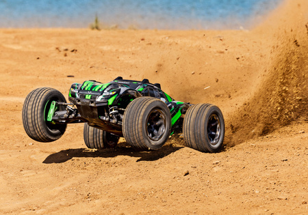 Traxxas Rustler 4X4 VXL Ultimate 1:10 4WD Niebieski Samochód Zdalnie Sterowany Model RC | 67097-4-BLUE