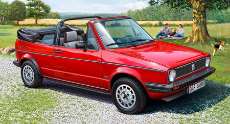 Volkswagen Golf 1 Cabrio  Model SET 1:24 | 67071 REVELL