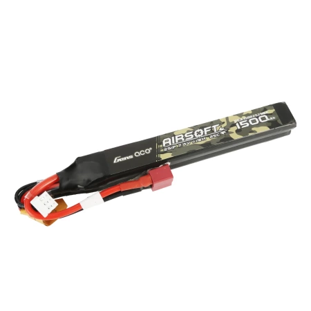 Pakiet LiPo Airsoft Gun 1500mAh 7,4V 2S1P 25C Dean-T | GEA15002S25D2 GENS ACE