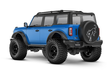 Traxxas TRX-4M Ford Bronco 1/18 4x4 Crawler RC Niebieski Samochód Terenowy Zdalnie Sterowany | 97074-1-BLUE