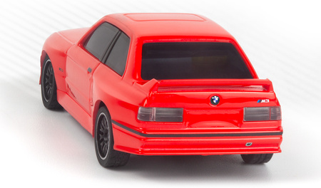 BMW M3 Ravaglia 1989 RTR-X Nano TTR Table Top Racer 1:64 Samochód Zdalnie Sterowany Model RC Czerwony | 160990 HPI RACING