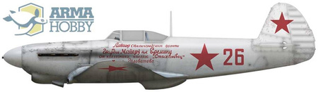Yakovlev Yak-1B 1:72 | 70027 ARMA HOBBY