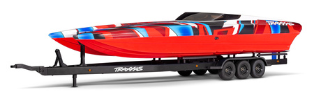 Przyczepa Do Łodzi Traxxas Spartan DCB M41 Widebody Triple-Axle Boat Trailer | 10350 TRAXXAS