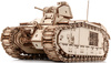 Little Story Drewniane Puzzle Model 3D Czołg Char B1 World of Tanks 29x11x13cm | WOT06