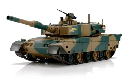 Czołg Zdalnie Sterowany Japan Type 90 BB+IR 1/24 Model RC 2,4GHz | 15301-CA HENG LONG TORRO