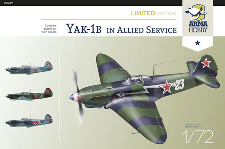 Yakovlev Yak-1b in Allied Service | Arma Hobby 70029