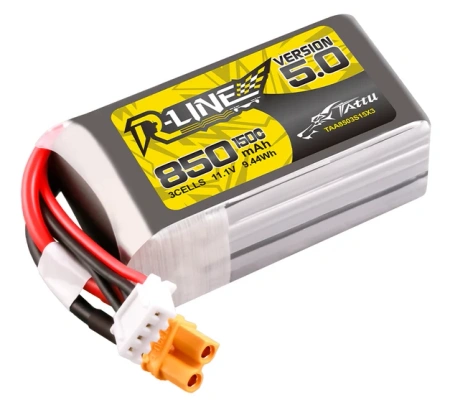 Akumulator LiPo 850mAh 11,1V 150C 3S1P XT30 R-Line Version 5.0 | TAA8503S15X3 TATTU