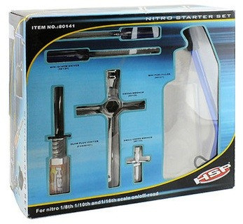 Zestaw startowy do silników spalinowych - Nitro Starter KIT- HSP 80141