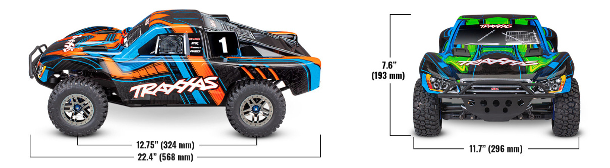 Traxxas Slash 4X4 VXL Ultimate 1:10 4WD Zielony Samochód Zdalnie Sterowany Model RC | 68277-4-GRN pol_pl_Traxxas-Slash-4X4-VXL-Ultimate-1-10-4WD-Zielony-Samochod-Zdalnie-Sterowany-Model-RC-68277-4-GRN-1017472_30