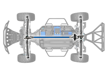 Traxxas Slash 4X4 VXL Ultimate 1:10 4WD Zielony Samochód Zdalnie Sterowany Model RC | 68277-4-GRN