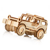 Little Story Drewniane Puzzle Model 3D Jeep 12,5x7x6,5cm | D003