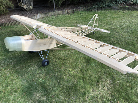 Piper Super Cub KIT 1:3 3580mm (model balsowy)