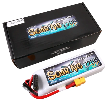 Akumulator LiPo 2700mAh 11,1V 30C 3S1P XT60 G-Tech Soaring | GEA273S30X6GT GENS ACE