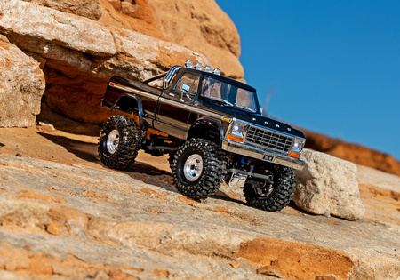 Traxxas TRX-4M Ford F-150 High Trail Edition 1:18 Crawler 4X4 Brązowy Samochód Zdalnie Sterowany Model RC | 97044-1-BRWN